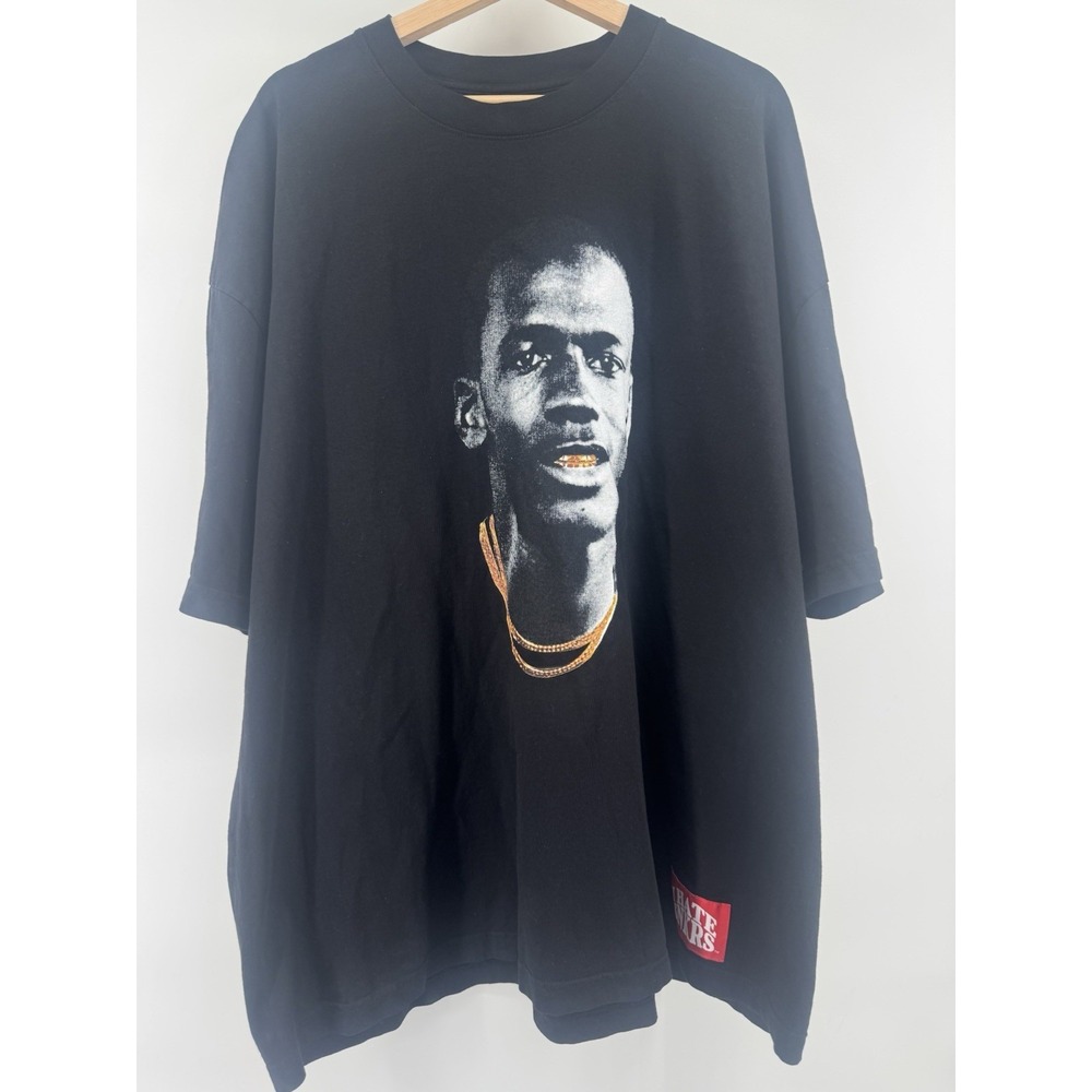 IHATESNKRS GOLD MOUTH TEE BLACK Size XXl